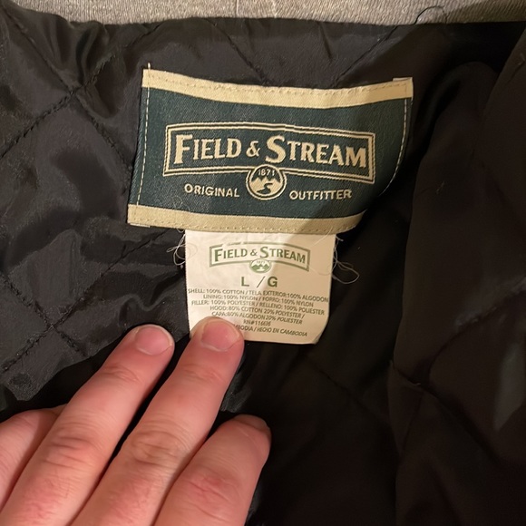 Field & Stream Jackets & Coats Red Field And Stream Large Flannel Jacket With Hood Poshmark